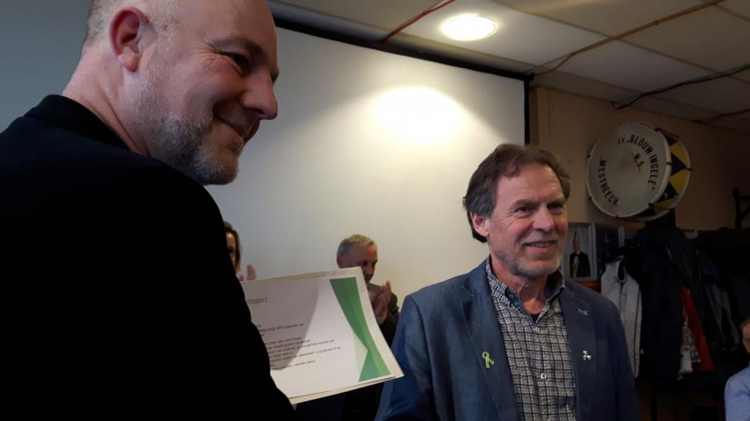 Uitreiking Euregionaal Groen Lintje Uitreiking Euregionaal Groen Lintje